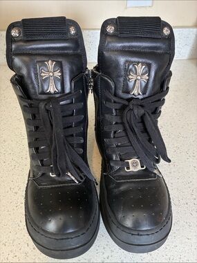 Chrome Hearts Custom Rick Owens Geobaskets